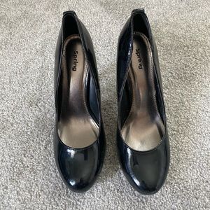 Black heels- size 6.5